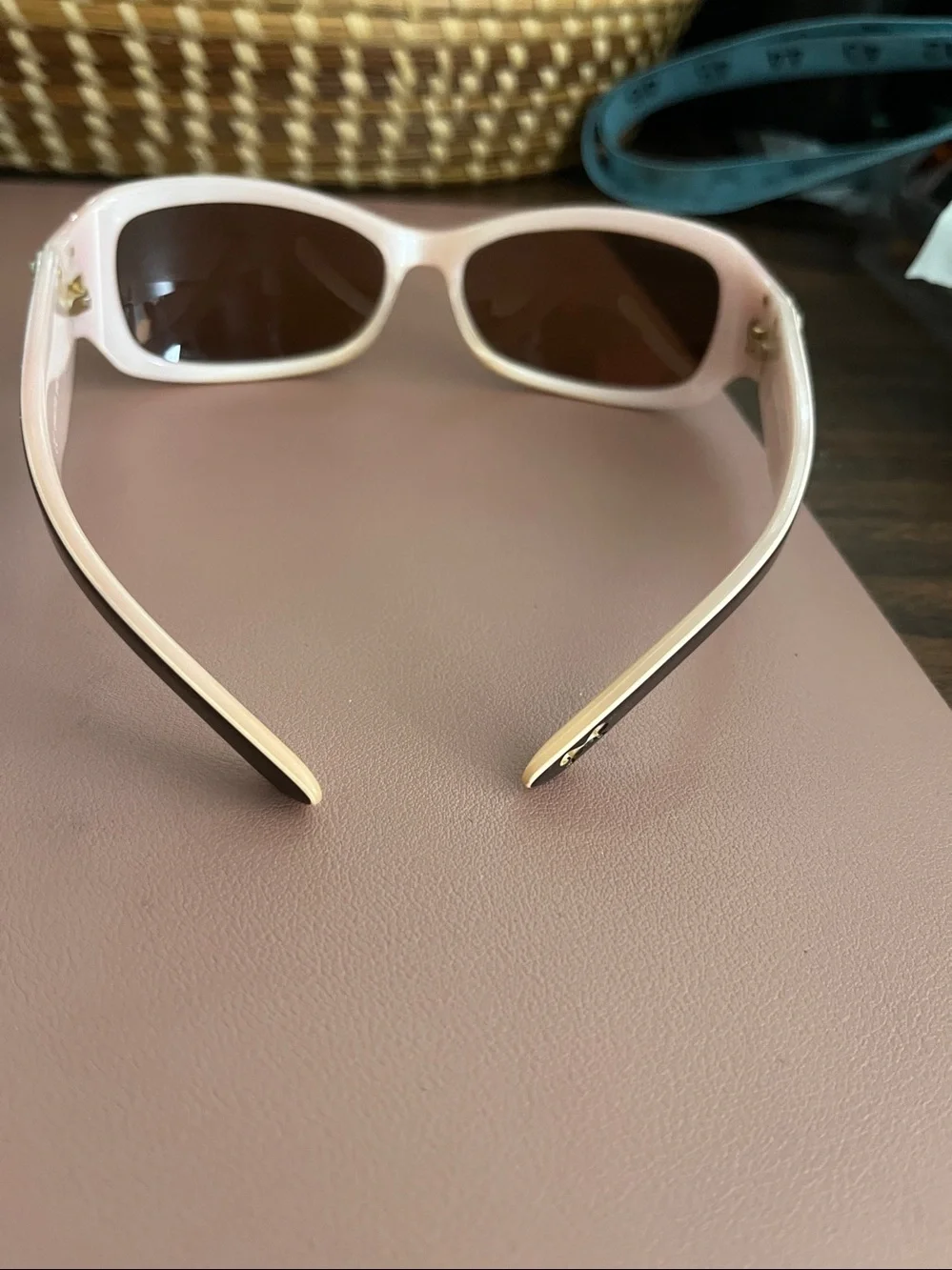 Juicy Couture Vintage 57016 Black/Pink Sunglasses With Tinted Lens